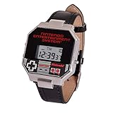 Accutime Nintendo Armbanduhr NES Controller Digital schw