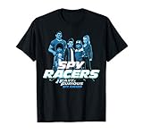 Fast & Furious: Spy Racers Blue Hue Group Shot Logo T-S