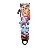 FENXIXI Komplettes Haarschneide-Set mit erweitertem Zubehör und Umhang, inkl. farbkodierten Führungskämmen und farbcodiertem Haarlängenschlüssel, Stylingschere und Kämme für Heim-Styling