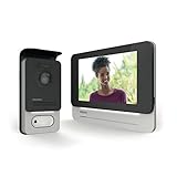 PHILIPS WelcomeEye Touch Video-Türsprechanlage, mit Kamera, 7 Zoll Touch-Monitor, 2-Familienhaus, 2-Draht-Anschluss, erweiterbar, Nachtsicht, einfache Installation, interner Sp