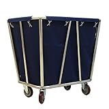 GHCXY Bewegliche Wagen, Küchenträger Hand Lkw, Handelswäsche Sortierwagen, Hotel Waschküche Reinigung Organizer Mit Beweglicher T