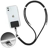 Tmate Handy Schlüsselband - Handykette Universal - Handyband Zum Umhängen - Handy Kette Lang Kurz Lanyard für iPhone 7 8 X XR 11 12 13 Hülle Mit Band Android Case Handyhülle Zubehö