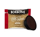 Caffè Borbone Kaffee Kapseln Don Carlo, Rote Mischung - 100 stück - Kompatibel mit Kaffeemaschinen der Marke Lavazza®* A Modo Mio®*