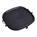 QLPXY Grillplatte, Quadratische Grillpfanne Im Koreanischen Stil, Mit Maifan Stein Beschichtete Oberfläche Antihaft Rauchfrei Outdoor Indoor Grill Herd Platte Grill Set Für Indoor Outdoor Camping BBQ