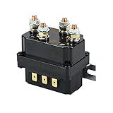 Winden Magnetrelais, 250A 12V wasserdicht Seilwind Relais Magnetschalter, Windenrelais Magnetrelais, Schwerlast Relais Winden Schütz für Autozubehör 3000-5000lbs W