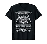 Herren Wenn du hinter dir stehst, schenke Schitz Walhalla Viking T-S