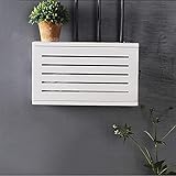 QLIGHA Holz Aufbewahrungsbox Wandhalterung Schwimmhalterung Set-Top-Box TV Untere Reihe Steckdose Okklusionsbox Wireless WiFi Router Reg