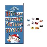 KUNMEI Kinder-Hochsprung-Lineal, interessantes Touch-Weihnachtsthema-Hochsprung-Spielzeug mit 10 Plüschpuppen zur Förderung des W