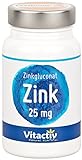 ZINK 25 mg - Der'Powerstoff' für Immunsystem, Haare, Nägel, Haut* - hochdosiert - beste Bioverfügbarkeit - 100 Tabletten mit organischem Zink (für bis zu 100 Tage)