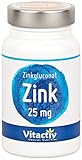 ZINK 25 mg - Der'Powerstoff' für Immunsystem, Haare, Nägel, Haut* - hochdosiert - beste Bioverfügbarkeit - 100 Tabletten mit organischem Zink (für bis zu 100 Tage)