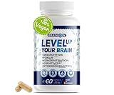 BRAIN ON® Nootropic Brain Booster mit Brahmi (Bacopa Monnieri), Ginkgo, L-Theanin, Vitamin B1, B3, B5, B6, B9 & B12 | Ideal für Konzentration und Gedächtnis* | 60 vegane Kapseln | 1 Kapsel täg