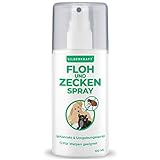 Silberkraft Floh - und Zeckenspray 100 ml für Hund, Katze und andere Haustiere - ideales Anti-Zecken Mittel - gegen Flöhe, Zecken, Parasiten, Ungeziefer (100 ml)