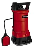 Einhell Schmutzwasserpumpe GE-DP 3925 ECO Power (390 Watt, max. 10.000 l/h, max. 6 m Förderhöhe, Fremdkörper bis 25 mm, stufenloser Schwimmerschalter)