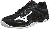 Mizuno Unisex-Erwachsene, Schwarz/ Weiß/ Ebenholz, 45 EU