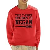 This T Shirt Belongs to Negan Walking Dead Kid's Sw