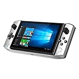 GPD Win 3 - Handheld Spielekonsole Mini PC, Tragbarer Tablet Gaming Computer mit Spielsteuerungen, 16GB RAM, 1TB SSD, Wi-Fi - Silber schwarz [High-End-Version]