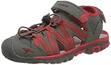 KangaROOS Osato Sandale, Steel Grey/red, 33 EU