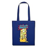 Spreadshirt Adventure Time Mit Finn Und Jake Pfannkuchen Stoffbeutel, Royalb