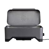 Morsø Balcone Elektrogrill – elektronischer Balkon-Grill mit Grillrost aus Gusseisen für Balkon und Terrasse, im cleanen Design, Anthrazit-G