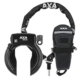 Rahmenschloss Axa Defender mit RL 100 Einsteckkette+ Outdoor Tasche auf Karte, schwarz (1 Stück)