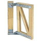 GAH-Alberts 219611 Hebetorbeschlag für Holztore | für unebene Geländeverläufe | zum Anschrauben | feuerverzink