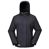 Cox Swain Damen 2-Lagen Outdoor Multifunktionsjacke Makalu div. Farben 3.000 mm Wassersäule, Colour: Black, Size: M