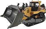 Zcciss RC Auto RC Bagger, Bulldozer Spielzeug, Fernbedienung Auto 1: 16 Metall Powered Jumbo Grand Bulldozer Traktor Fernbedienung Modell Spielzeug High Speed ​​Auto für Jungen Kinder Geschenk