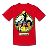 Spreadshirt Yakari Indianer Mit Seinen Freunden Kinder T-Shirt, 98-104, R