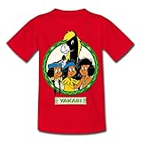 Spreadshirt Yakari Indianer Mit Seinen Freunden Kinder T-Shirt, 98-104, R