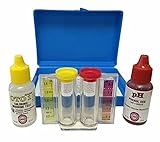 AcquaHOME pH- und Chlor-Test-Set für Pool – Stickstoff und Phenol Red – Original Pentair Water – Qualitätstest des Schwimmbadw