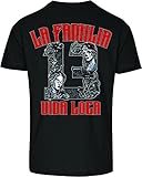 La Familia Herren T-Shirt Vida Loca Tattoo 13 (Weiß, L)