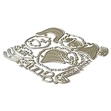 JIUYECAO Mh294 Weihnachtswichtel, 3-teiliges Messer-Design, Metall-Stanzschablone für Bastelarbeiten, Scrapbooking, Album, Pap