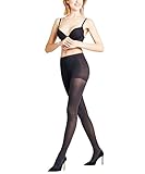 FALKE Damen Shaping Panty 50 DEN W TI Strumpfhose, Semi-Blickdicht, Schwarz (Black 3009), L (DE 44-46)