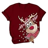 Weihnachten sommer oberteile damen sexy pullover batik damen blusen pulli dunkelgrau damen rosa longsleeve damen casual damen jojolikes pullover damen tops damen spitze tunika oberteile damen w