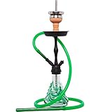 AMY 440 Stillness II Klick Shisha Wasserpfeife (Grün Schwarz matt)