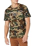 True Religion Herren Outline Short Sleeve Crew Neck Tee T-Shirt, Camouflage,