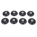 Jevina 8 Pack Inline Skate RRDer AnffNger Roller Klingen Ersatz Rad mit Lagern Roller Blade RRDer 70M