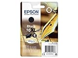 Epson original - Epson Workforce WF-2660 DWF (16XL / C13T16314012) - Tintenpatrone schwarz - 500 Seiten - 12,9