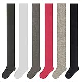 Libella 6er Kinder Mädchen Strumpfhose Strickstrumpfhose mehrfarbig VA 27246 110-116