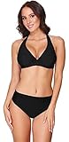 Merry Style Damen Bikini Set 74RN24 (Schwarz, Cup 95 B/Unterteil 46)