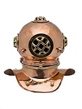 aubaho Taucherhelm Kupfer 20cm Maritim Taucherglocke Diving Helmet Helm antik S