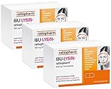Ibu-Lysin-ratiopharm 400 mg 3x50 Filmtabletten inclusive einer Handcreme von vitenda, bei Schmerzen und Fieb