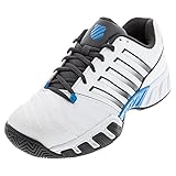 K-Swiss Performance Herren Bigshot Light 4 Tennisschuh, White/Dark Shadow/Swedish Blue, 43 EU