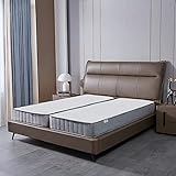 LAMB Matratze 160x200cm Federkernmatratzen 9-Zonen -Atmungsaktiv mit 3D-Memory Schaum H3 20cm Höhe für Komfort 2 Set 80 * 200