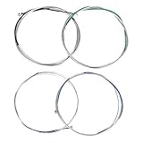 Cello-Saiten 4-Teilige Kupfer-Nickel-Zink-Legierung A D G C Cello-Saiten-Set für Celloreparatur und E