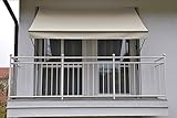 Angerer Style 300 cm Klemmmarkise, Sand, 42302-318