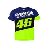 Valentino Rossi Tshirt Yamaha Dual T-Shirt, Königsblau, 1/2