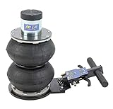 Pro-Lift-Werkzeuge Rangierwagenheber pneumatisch 2t zwei Luftkissen 115-430 mm Pneumatikantrieb Werkstatt 2000kg professionell Druckluftheber LKW PKW