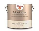 Alpina 2,5 L. Feine Farben, Farbwahl, Edelmatte Wandfarbe für Innen (No.8 Elegante Gelassenheit - R