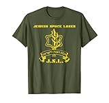 Jewish Space Laser Israel IDF Tzahal Logo Funny Israel T-S